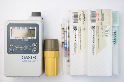ガステック社揮発性ガス検知器住宅内環境ガス測定用検知器